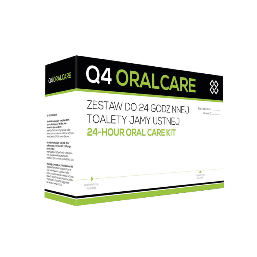 24-Hour Oral Care Kit Q4 with 0.12% Chlorhexidine (CHG)